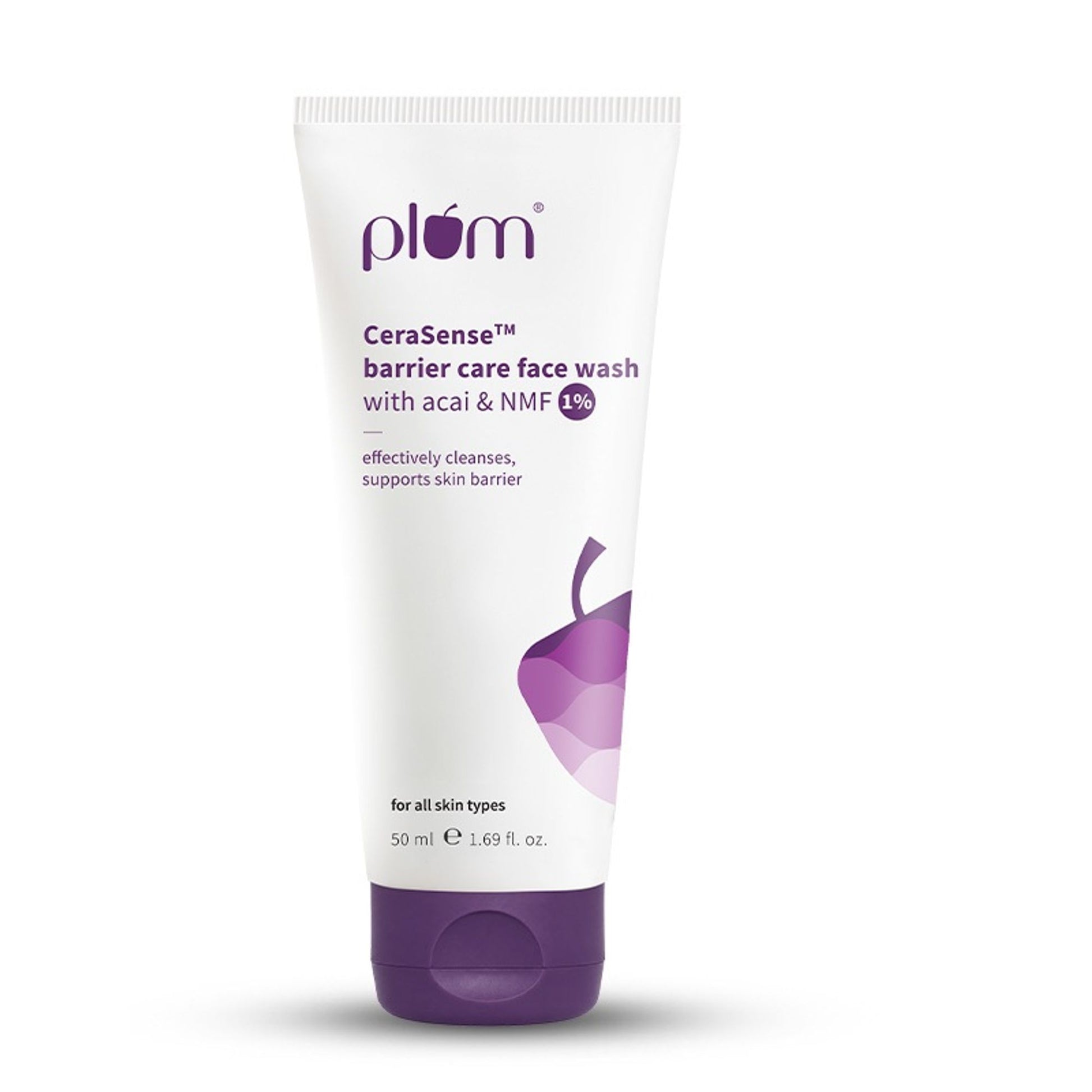Plum CeraSenseTM Barrier Care Face Wash with Acai & 1% NMF