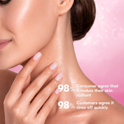 Lux French Rose Fragrance & Almond Oil Bodywash Shower Gel