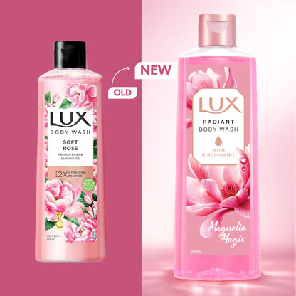 Lux French Rose Fragrance & Almond Oil Bodywash Shower Gel