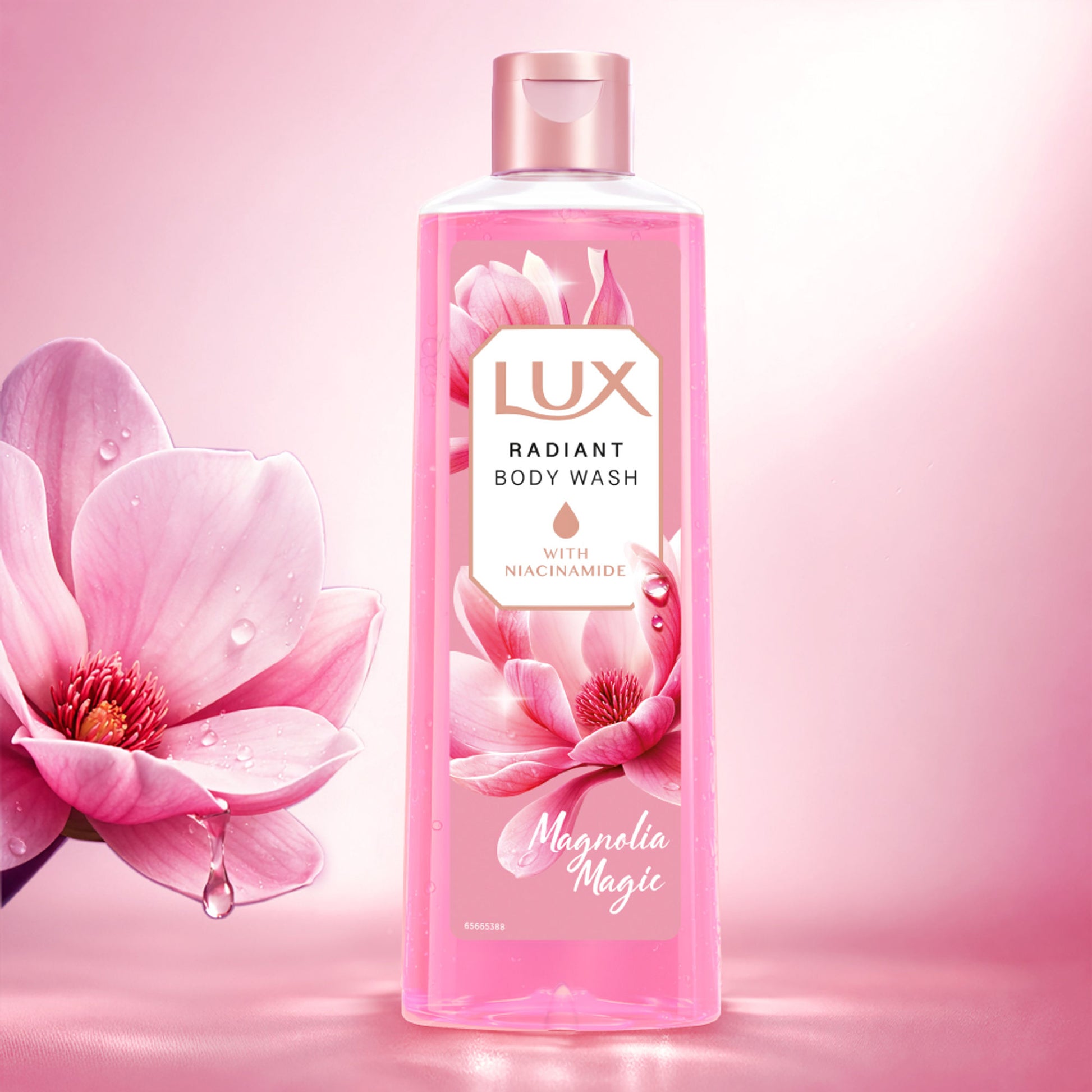 Lux French Rose Fragrance & Almond Oil Bodywash Shower Gel