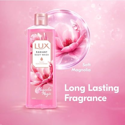 Lux French Rose Fragrance & Almond Oil Bodywash Shower Gel