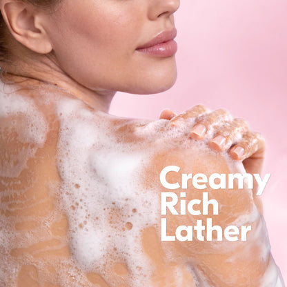 Lux French Rose Fragrance & Almond Oil Bodywash Shower Gel