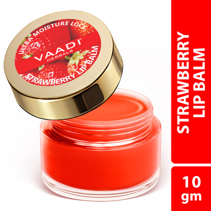 Vaadi Herbals Lip Balm - Strawberry