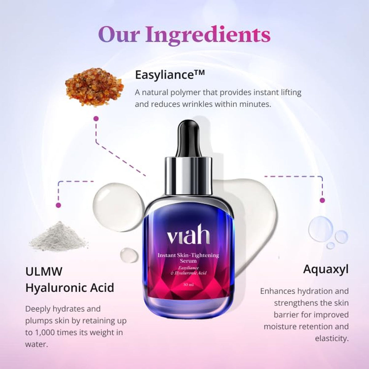Viah Instant Skin Tightening Face Serum