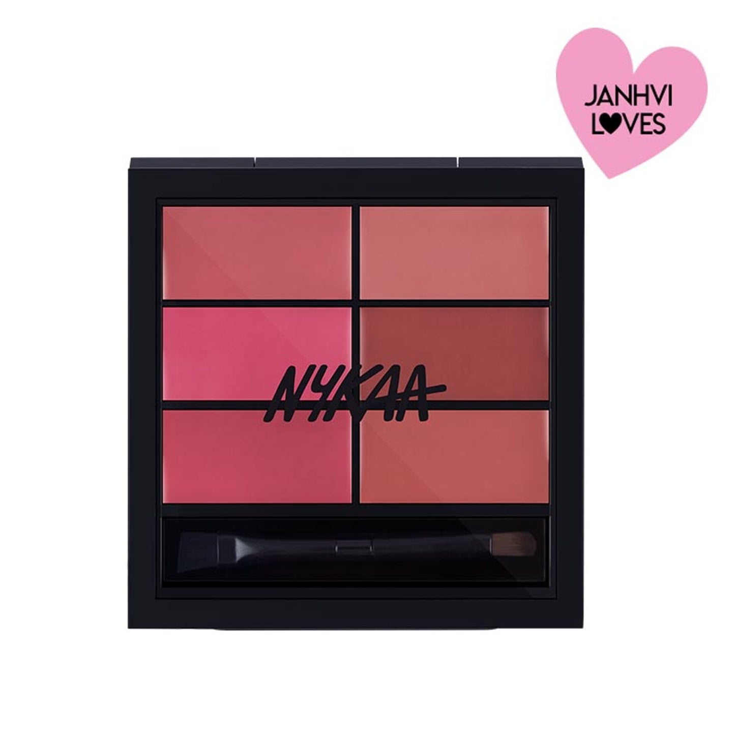 Nykaa Cosmetics Sealed with a Kiss! Lipstick Palette - Bare Crush 03