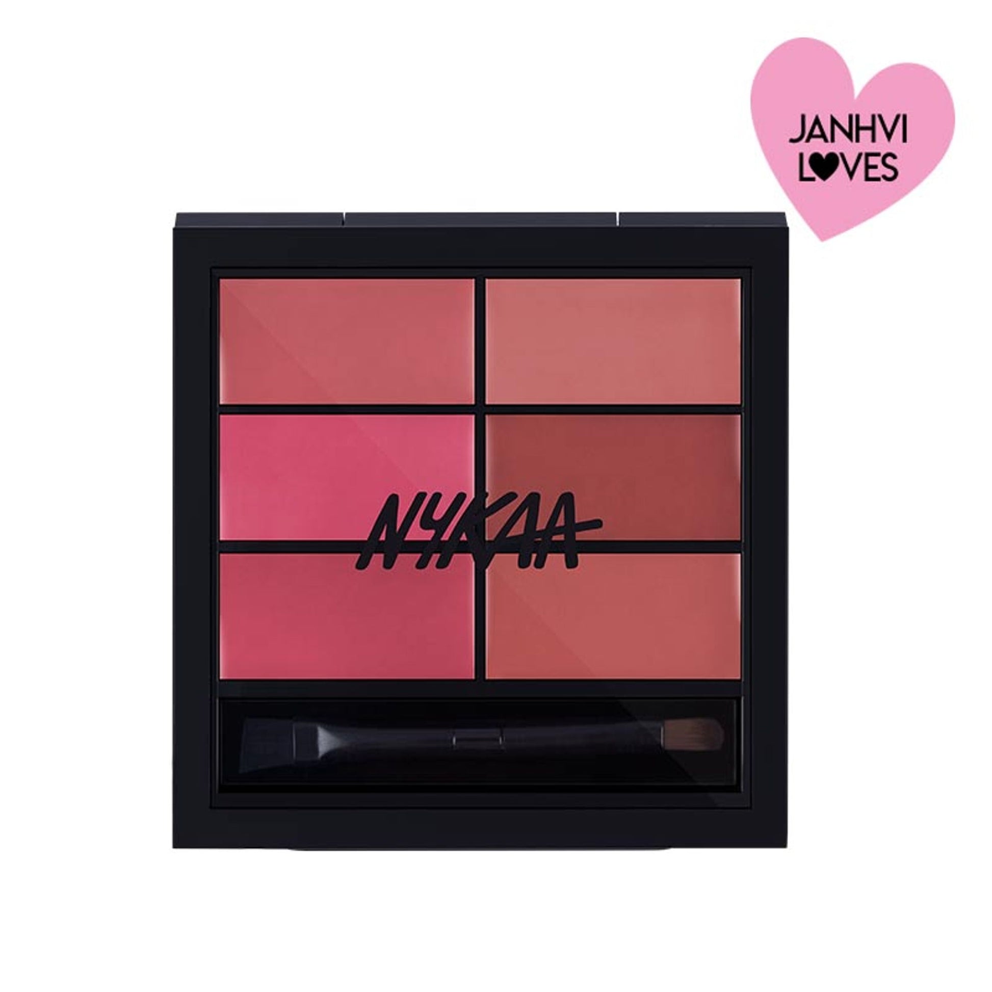 Nykaa Cosmetics Sealed with a Kiss! Lipstick Palette - Bare Crush 03