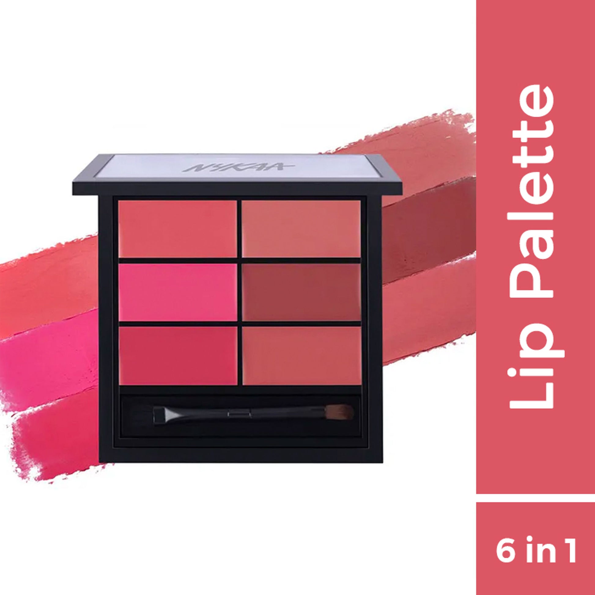 Nykaa Cosmetics Sealed with a Kiss! Lipstick Palette - Bare Crush 03