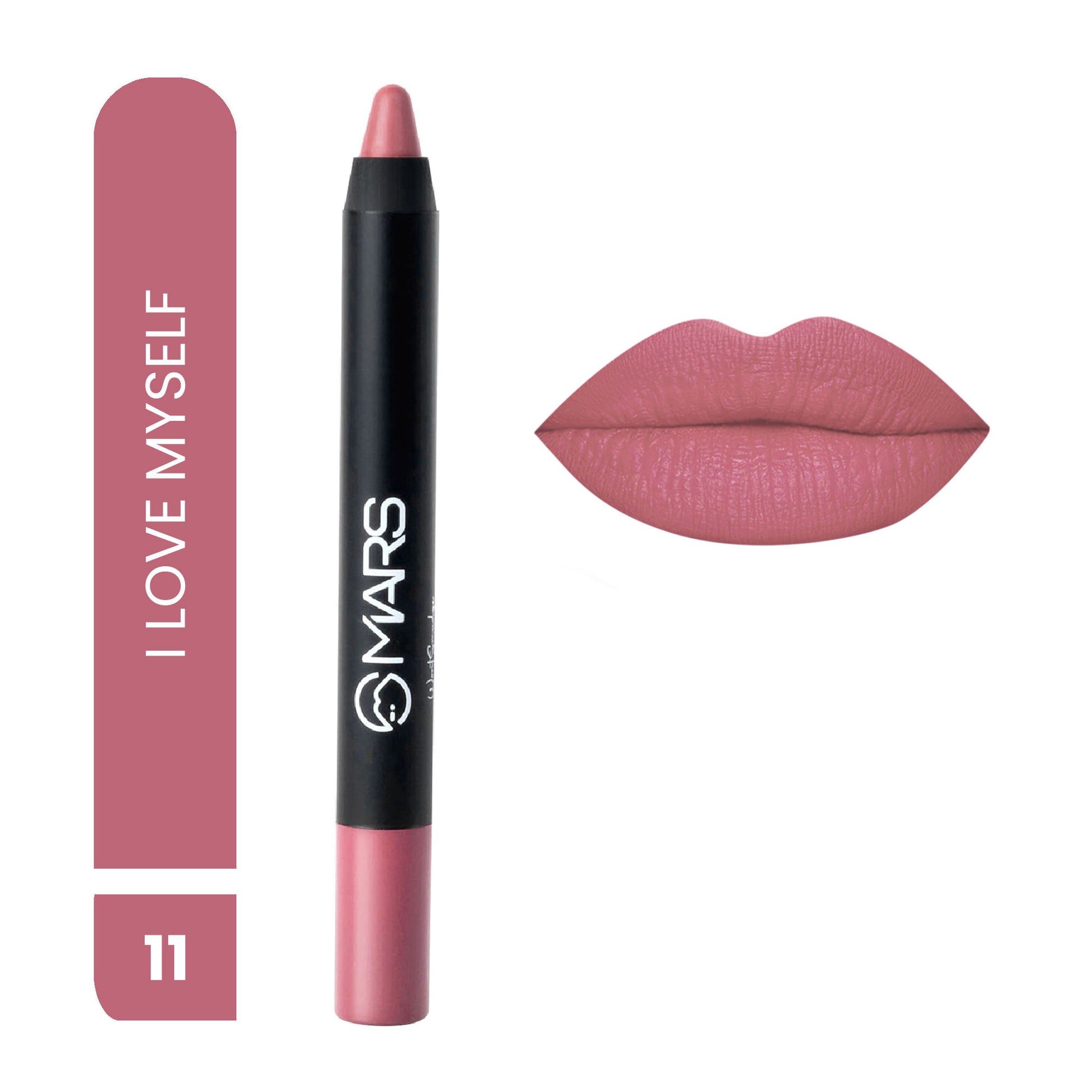 MARS Won't Smudge Won't Budge Lip Crayon - I Am Unstoppable