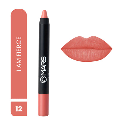 MARS Won't Smudge Won't Budge Lip Crayon - I Am Fierce