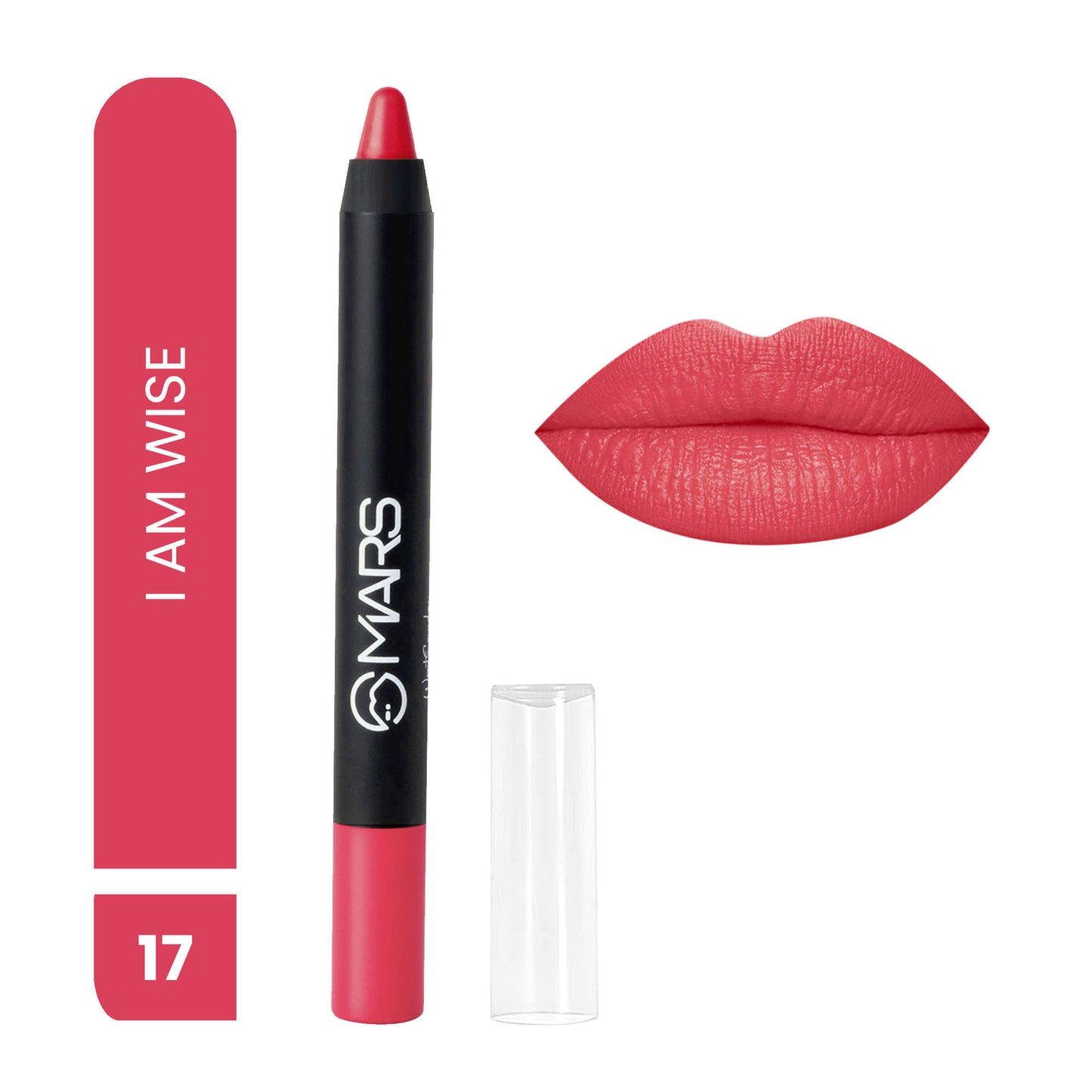 MARS Won't Smudge Won't Budge Lip Crayon - I Am Wise