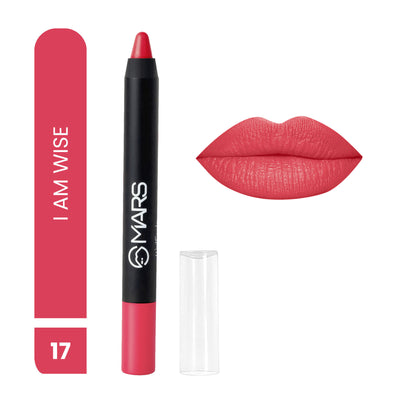 MARS Won't Smudge Won't Budge Lip Crayon - I Am Wise