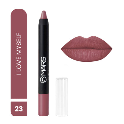 MARS Won't Smudge Won't Budge Lip Crayon - I Am Cute
