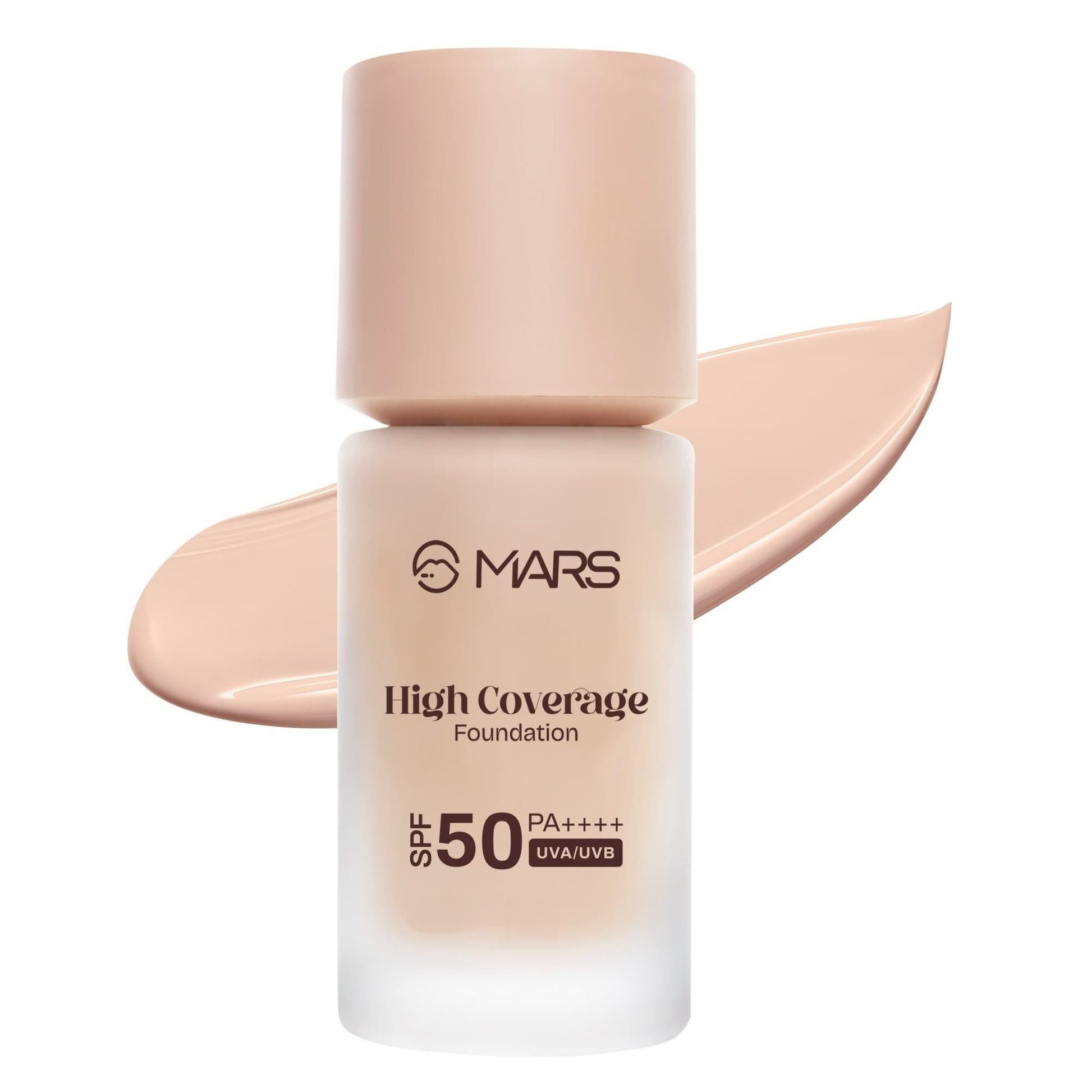 MARS SPF50 PA++++ High Coverage Liquid Foundation - 1