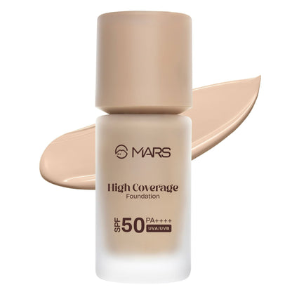 MARS SPF50 PA++++ High Coverage Liquid Foundation - 4