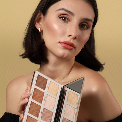Daily Life Forever52 Essential Highlighter & Contour Powder Palette BKS003