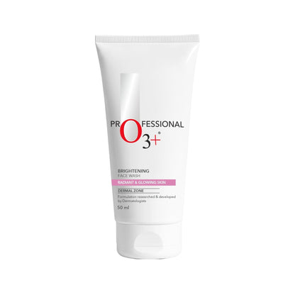 O3+ Brightening Face Wash with Cucumber & Aloe Vera Extract, All Skin Types