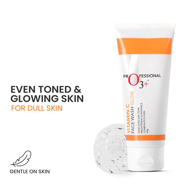 O3+ Vitamin C Face Wash Glow For Daily Brightening & Gentle Cleansing