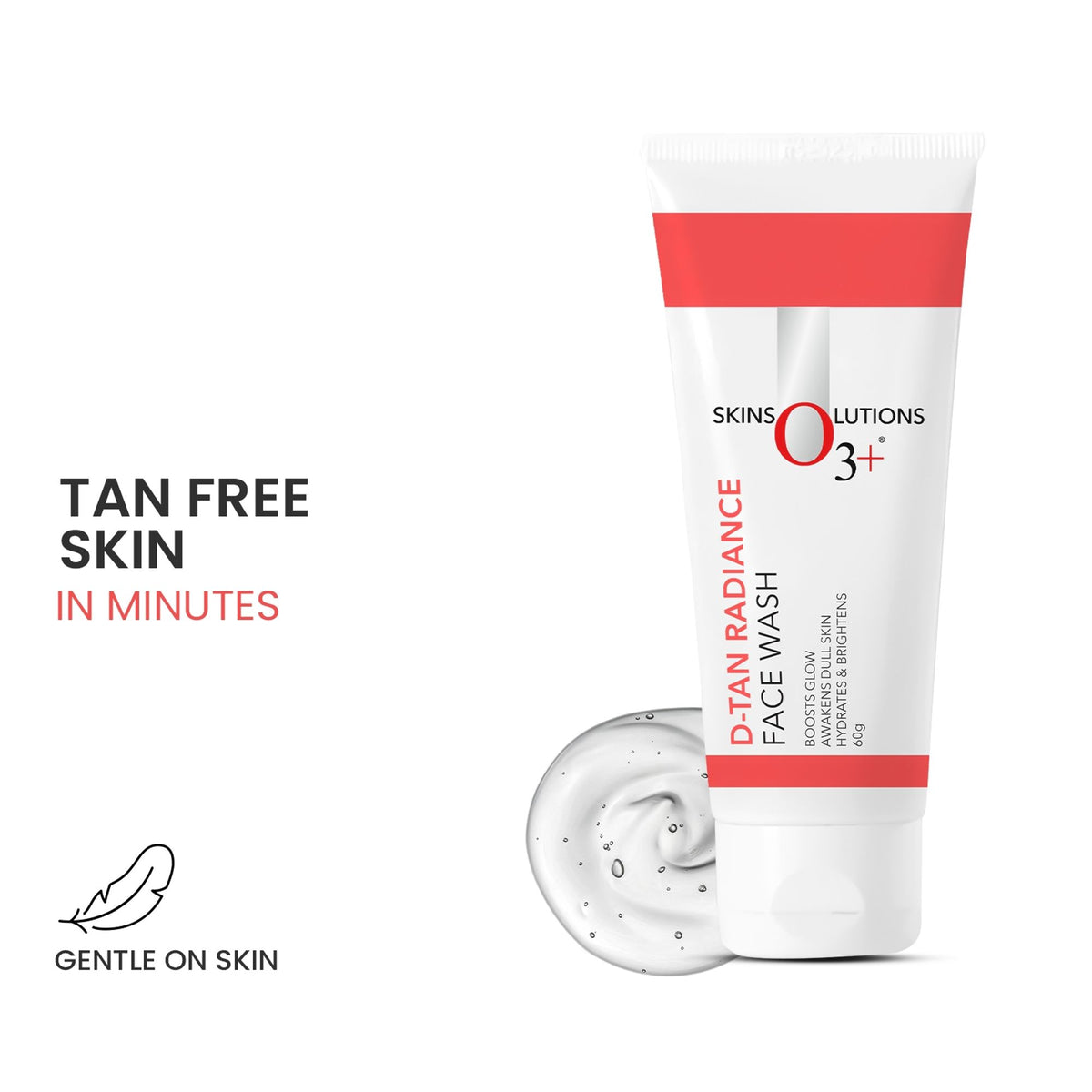 O3+ Dtan Face Wash For De Tan And Radiance