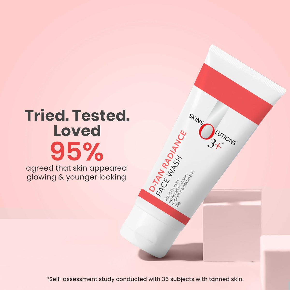 O3+ Dtan Face Wash For De Tan And Radiance