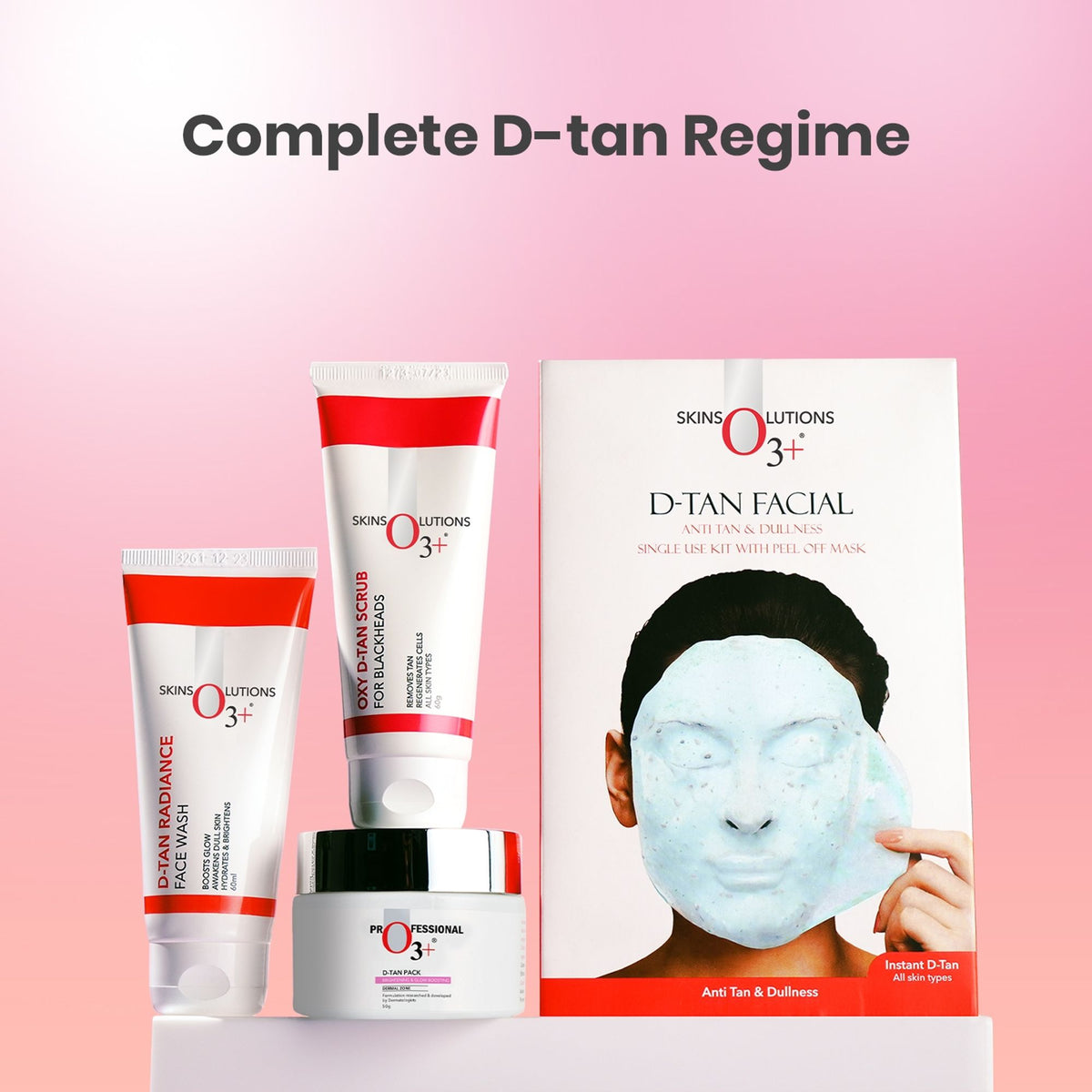 O3+ Dtan Face Wash For De Tan And Radiance