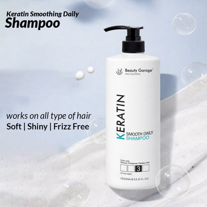 Beauty Garage Keratin Smooth Daily Shampoo