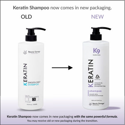 Beauty Garage Keratin Smooth Daily Shampoo