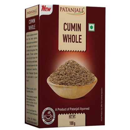 Patanjali Cumin Whole (100 gm) - Indyancart