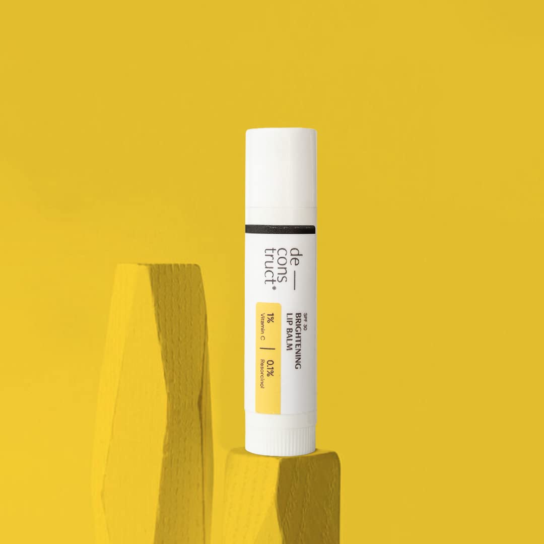 Deconstruct Brightening Lip Balm with SPF 30 - For Dark, Pigmented, Dry, Flaky Lips - Indyancart