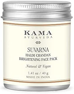 Kama Ayurveda Suvarna Haldi Chandan Brightening Face Pack