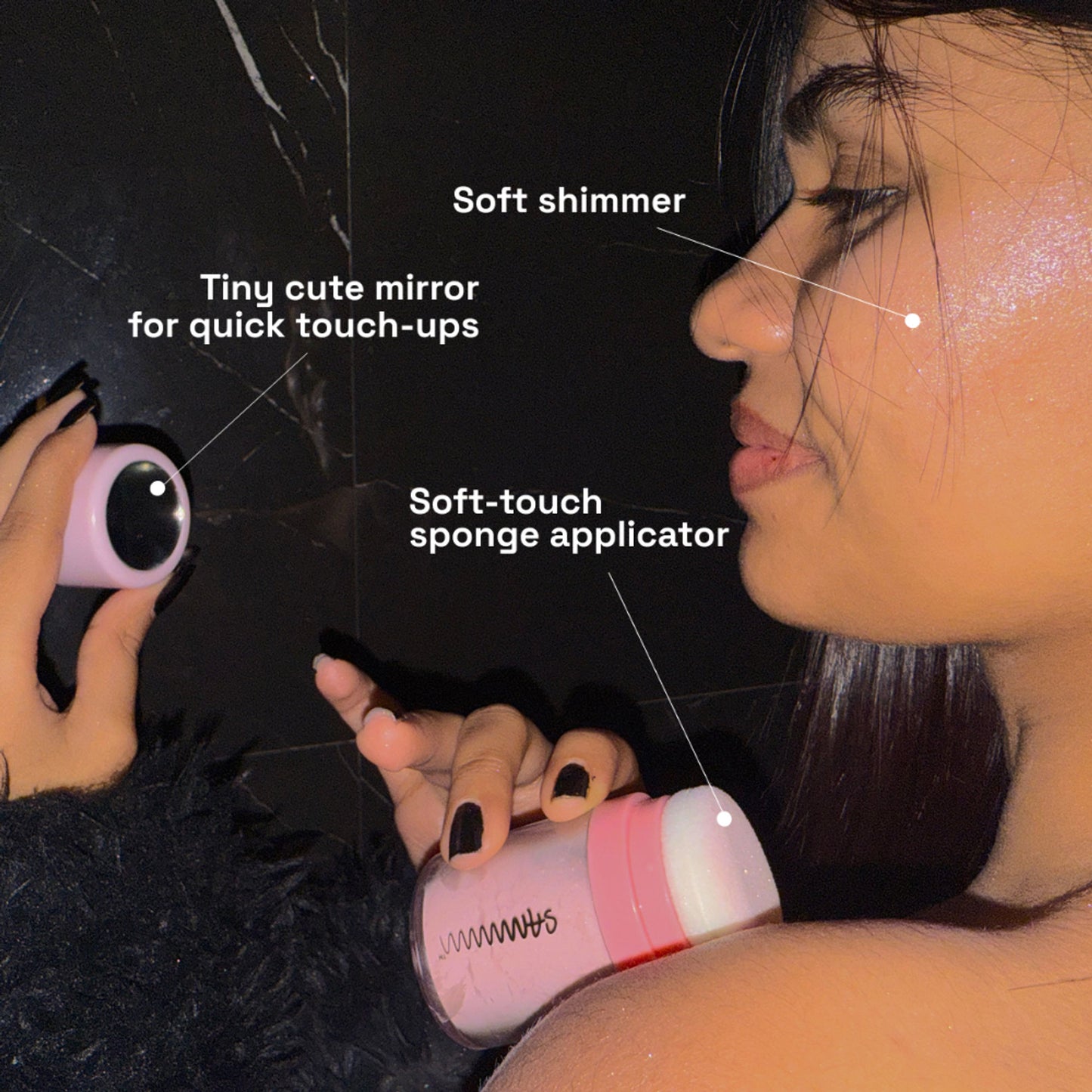 Sammmm Stardust Fragranced Shimmering Body Dust - Sweet Nectar