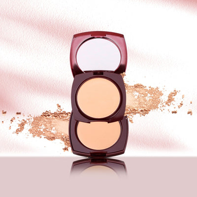 Matt look True Cover Super Blendable Compact Powder - Golden Sand