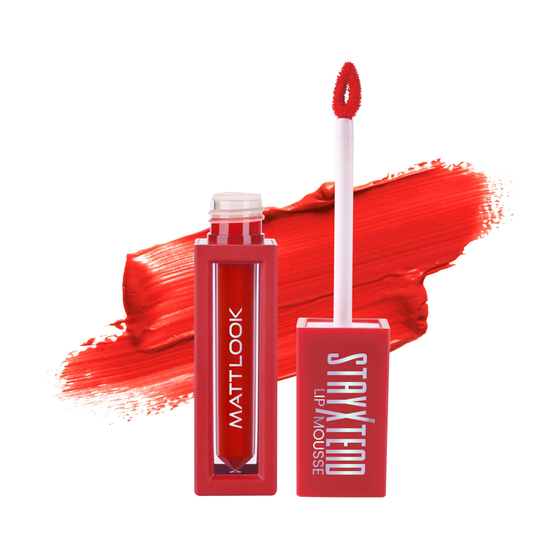 Matt look Stayxtend Lip Mousse - Iconic Red