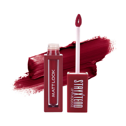 Matt look Stayxtend Lip Mousse - Retro Maroon