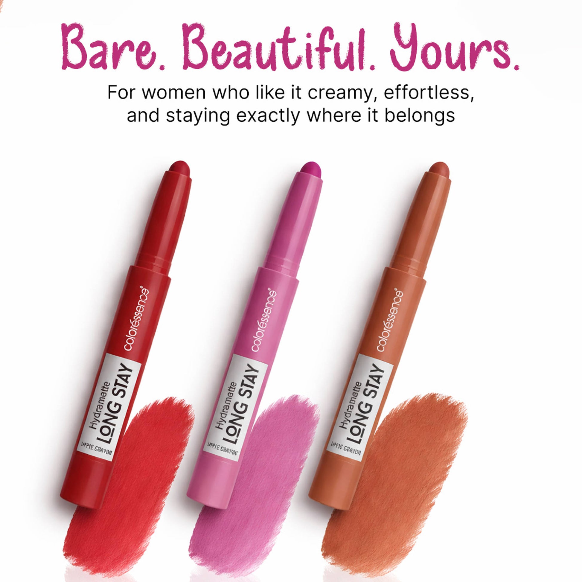 Coloressence Hydra Matte Lip Crayon - Signature Trio