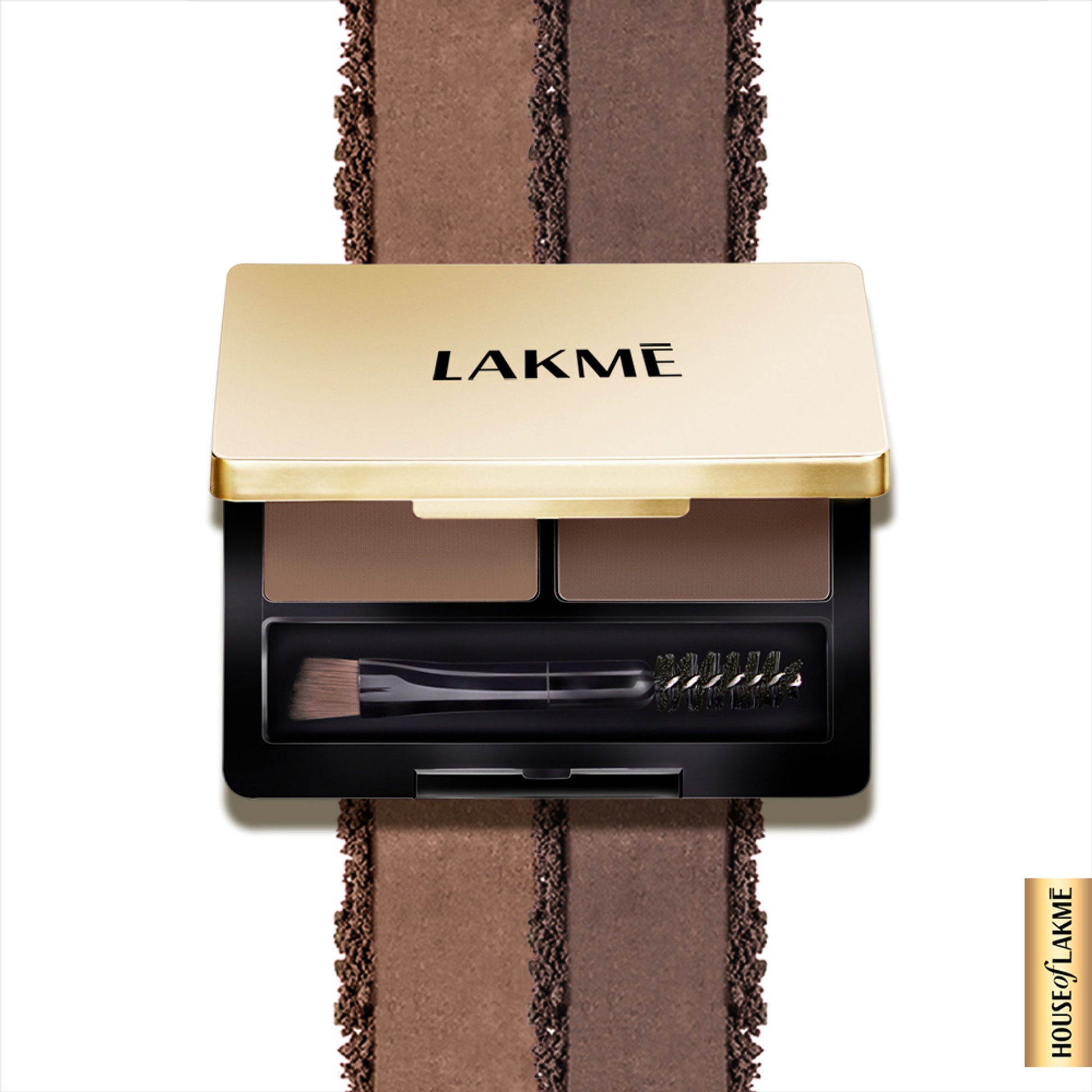 Lakme Facelift Brow Sculpt Palette With Dual Applicator, Natural Matte Finish