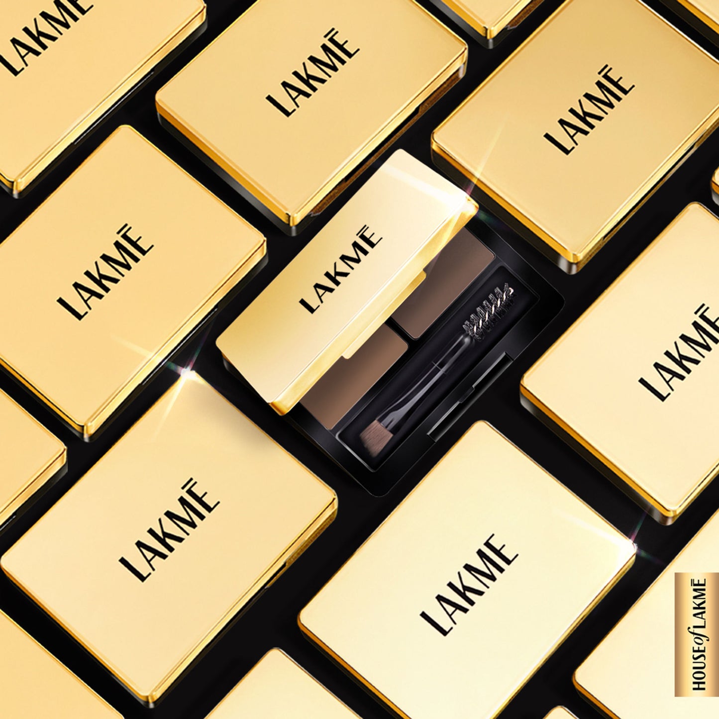Lakme Facelift Brow Sculpt Palette With Dual Applicator, Natural Matte Finish
