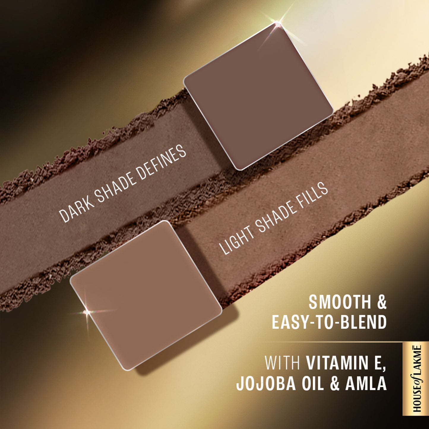 Lakme Facelift Brow Sculpt Palette With Dual Applicator, Natural Matte Finish