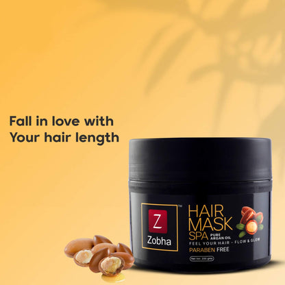 Zobha Hair Mask Spa Pure Argan Oil