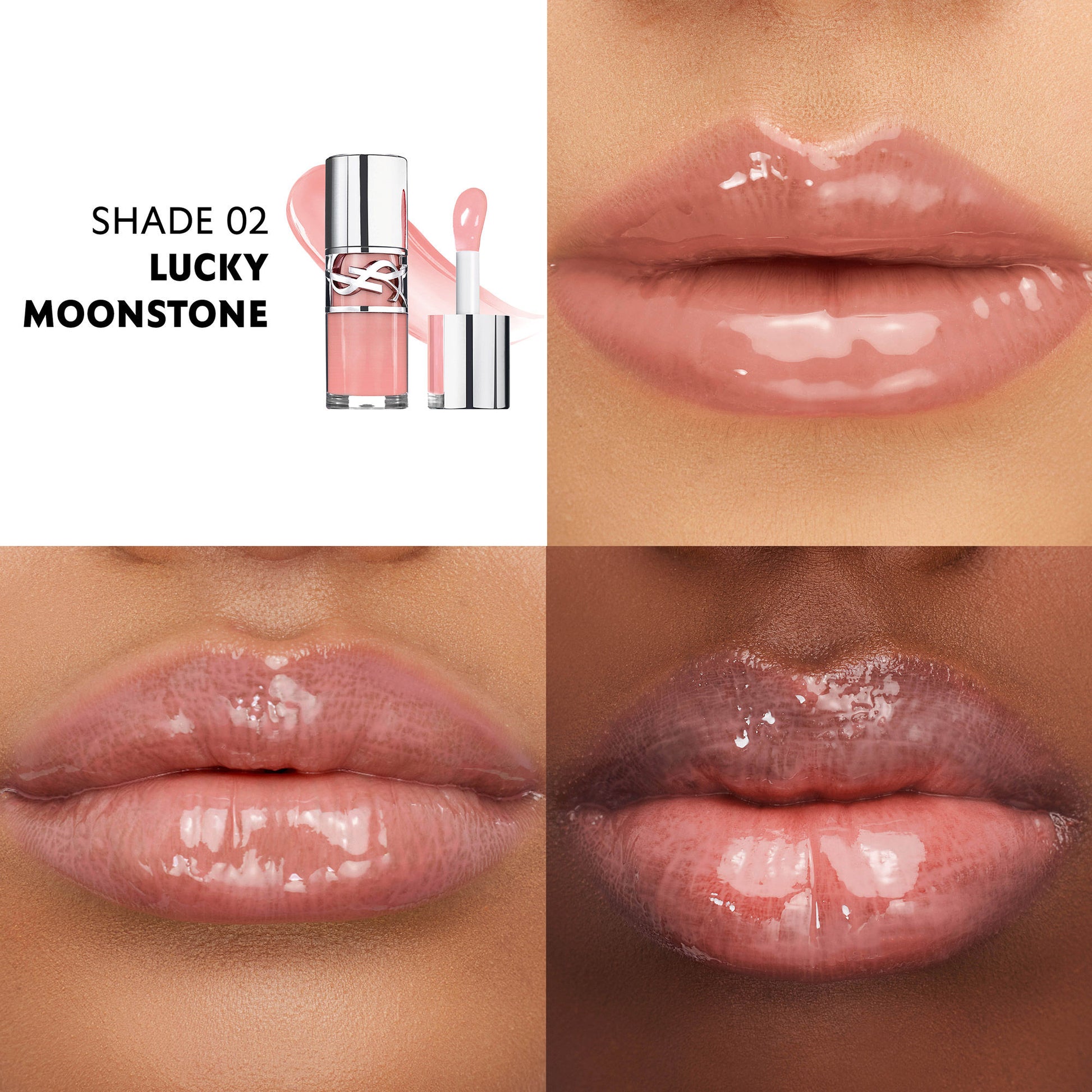 Yves Saint Laurent Loveshine Plumping Lip Oil Gloss 7 - 2 Lucky Moonstone