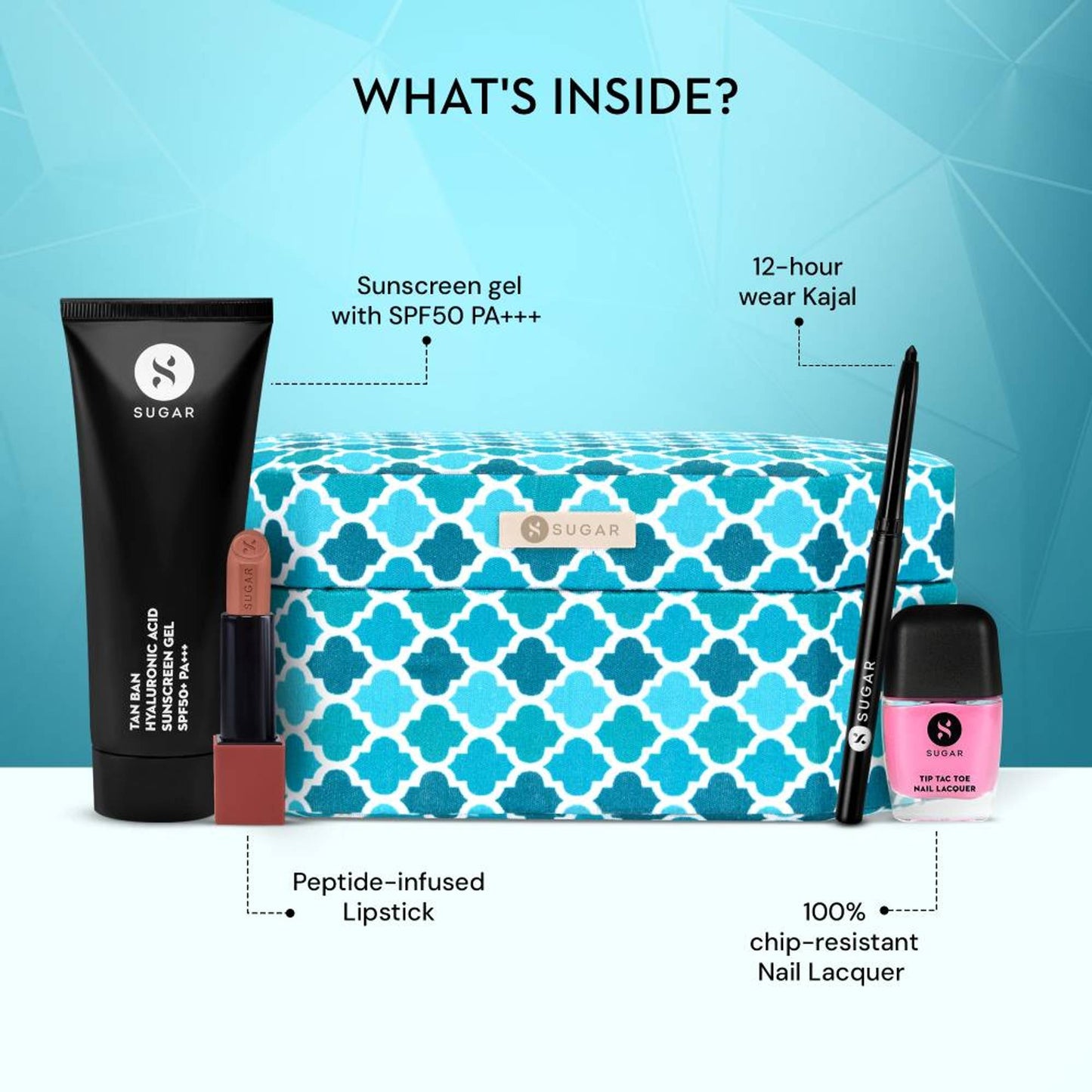 SUGAR Bold Moves Makeup Kit