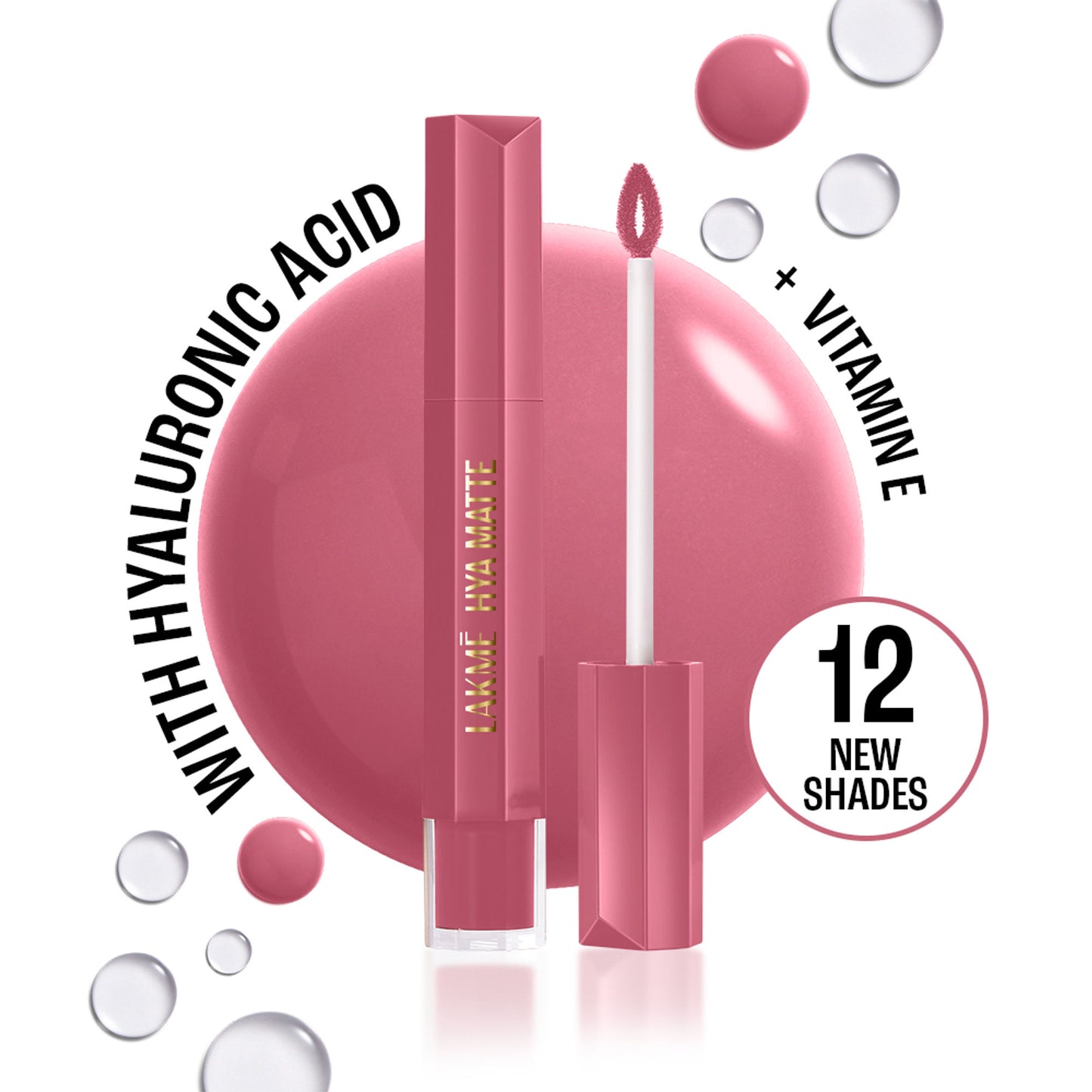 Lakme 9To5 Hya Matte Liquid Lipstick - Werk Mauve