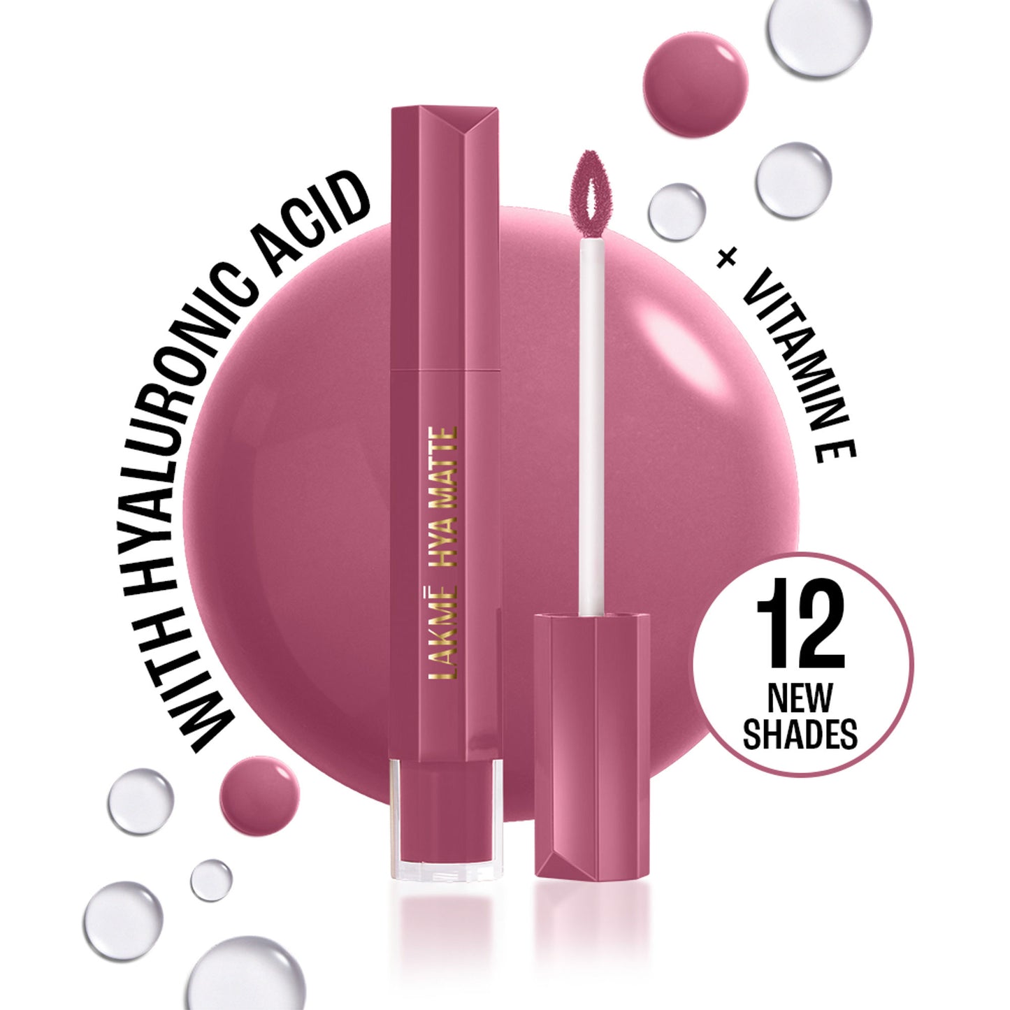 Lakme 9To5 Hya Matte Liquid Lipstick - Werk Mauve Medium