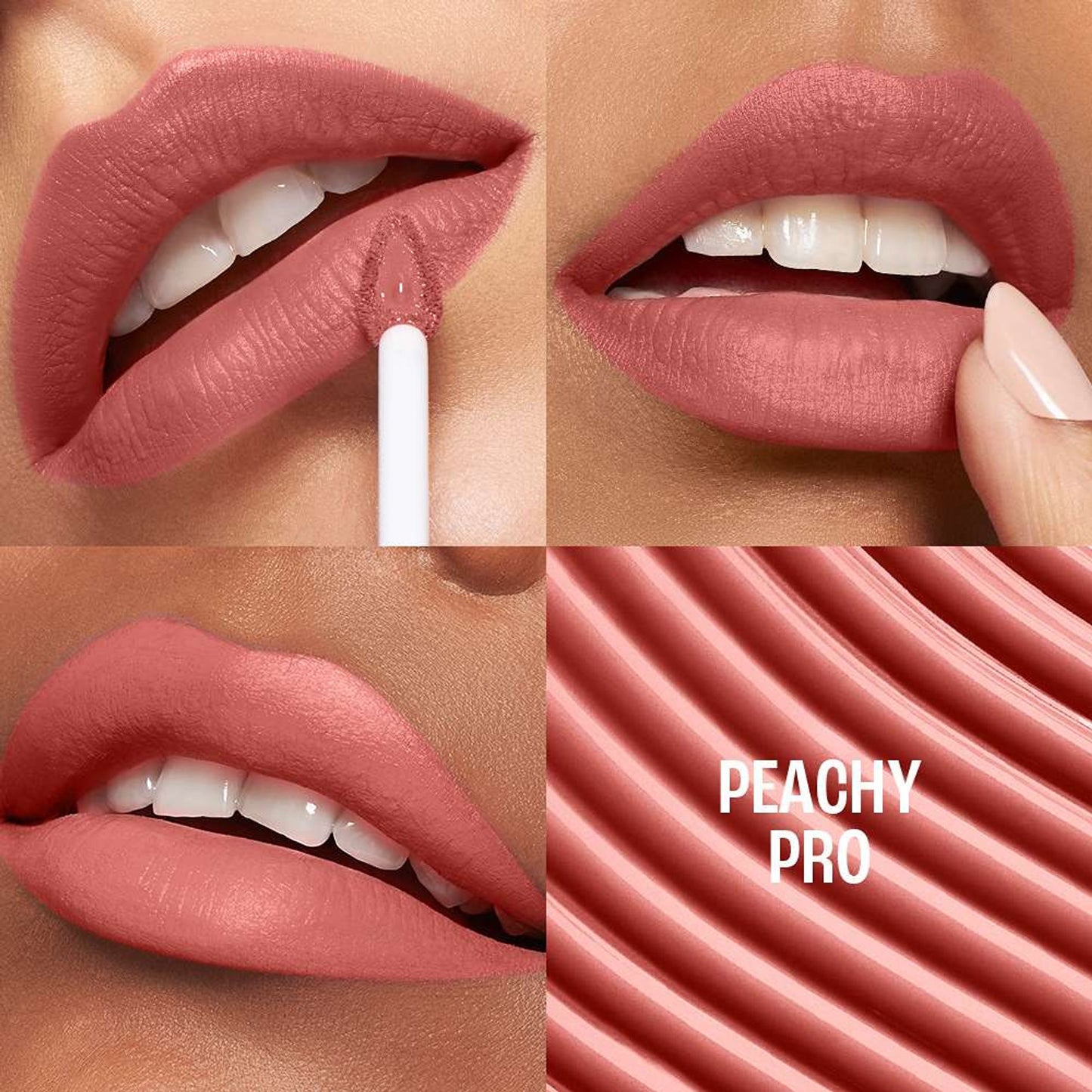 Lakme 9To5 Hya Matte Liquid Lipstick - Peachy Pro