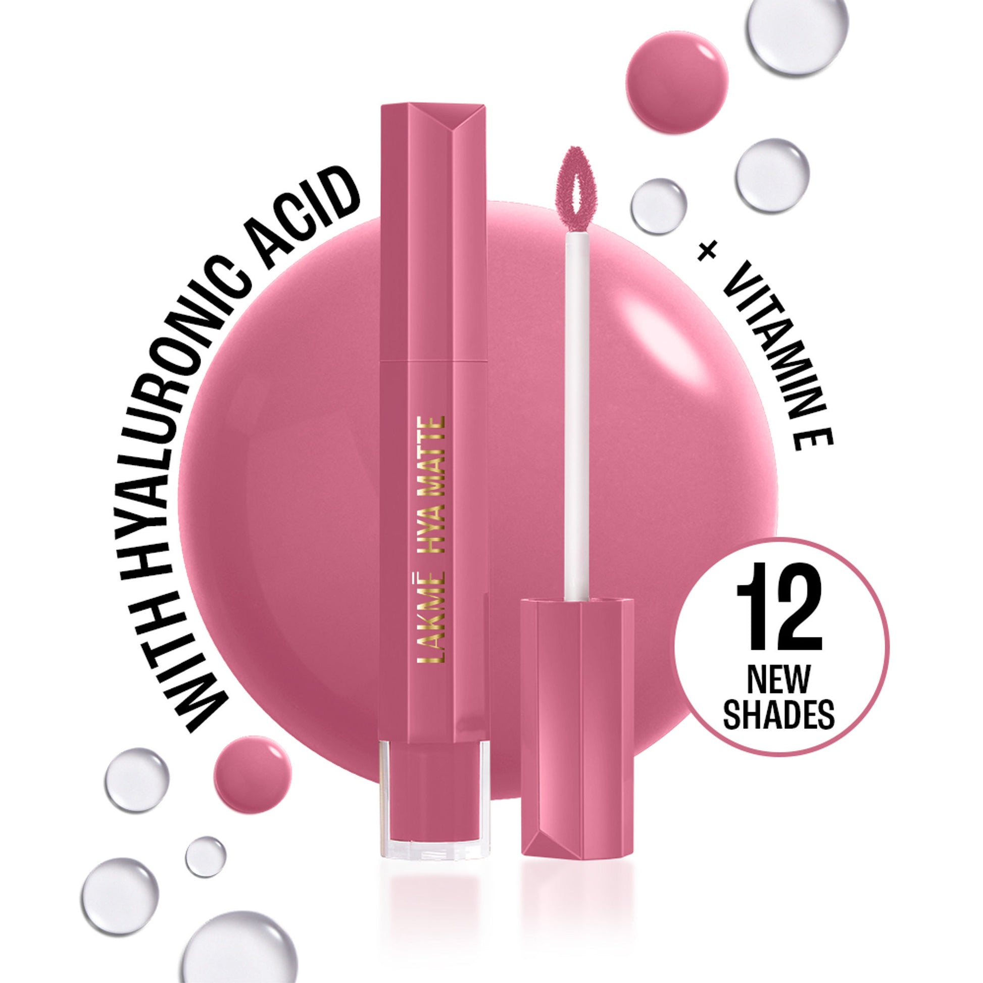 Lakme 9To5 Hya Matte Liquid Lipstick - Monday Berry