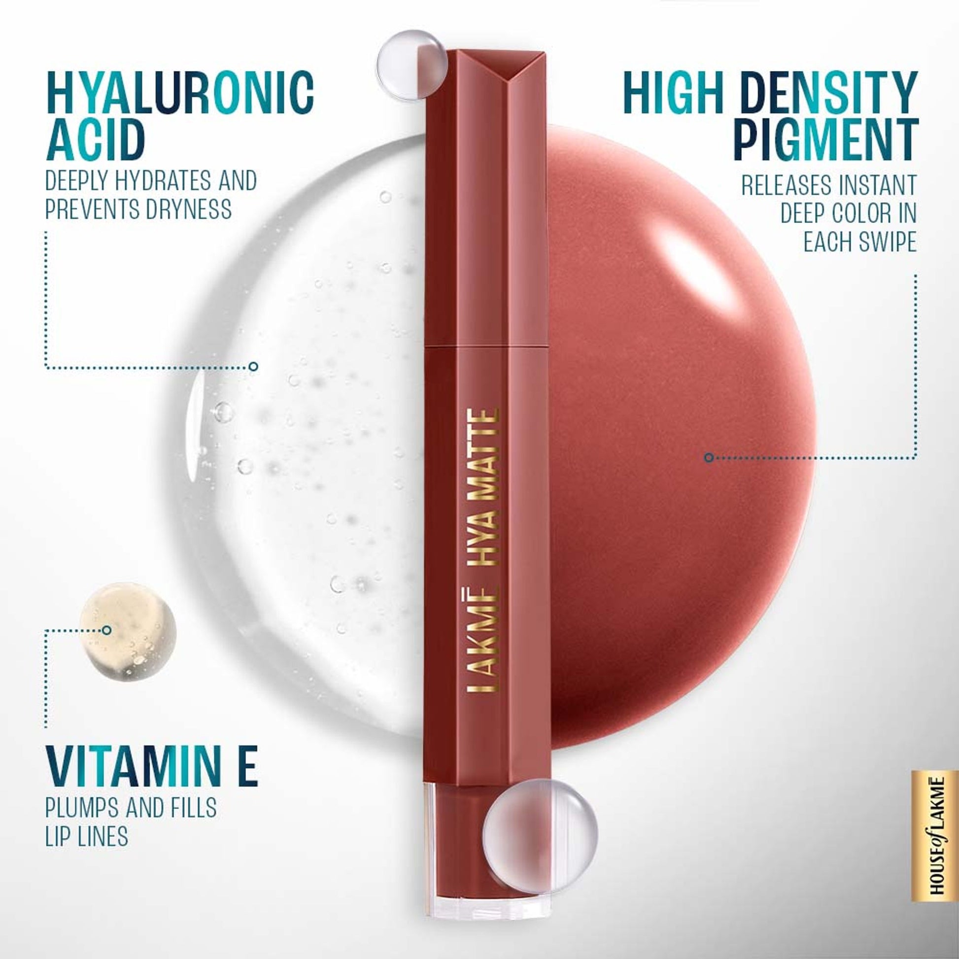 Lakme 9To5 Hya Matte Liquid Lipstick - Pink On Point