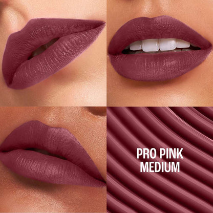 Lakme 9To5 Hya Matte Liquid Lipstick - Pro Pink Medium