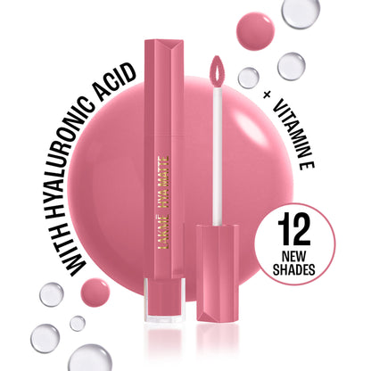 Lakme 9To5 Hya Matte Liquid Lipstick - Nude