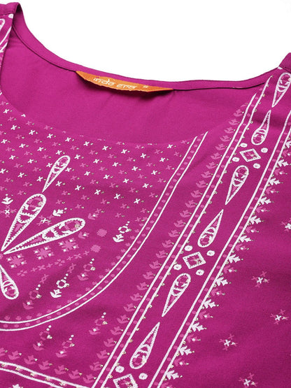 Indyancart IE Ethnic Motifs Printed Kurta