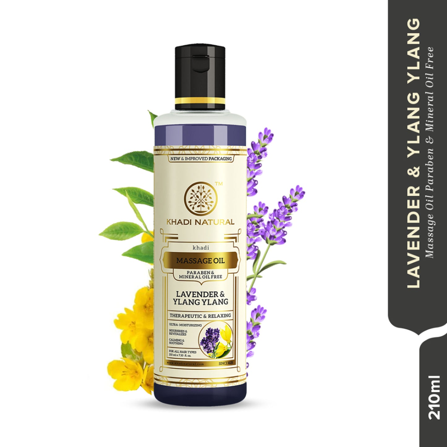 Khadi Natural Lavender & Ylang Ylang Body Wash SLS & Paraben Free