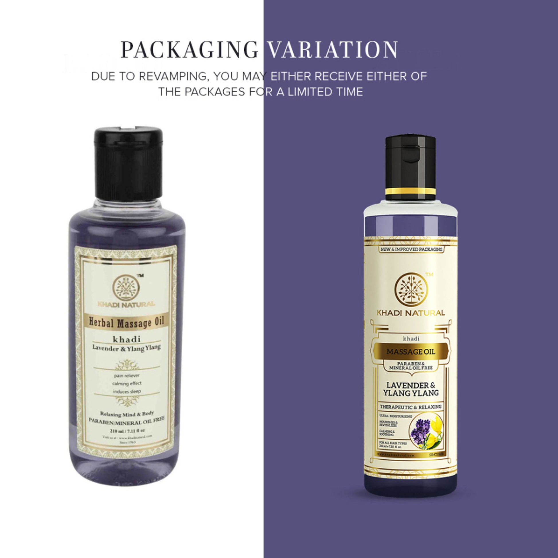 Khadi Natural Lavender & Ylang Ylang Body Wash SLS & Paraben Free